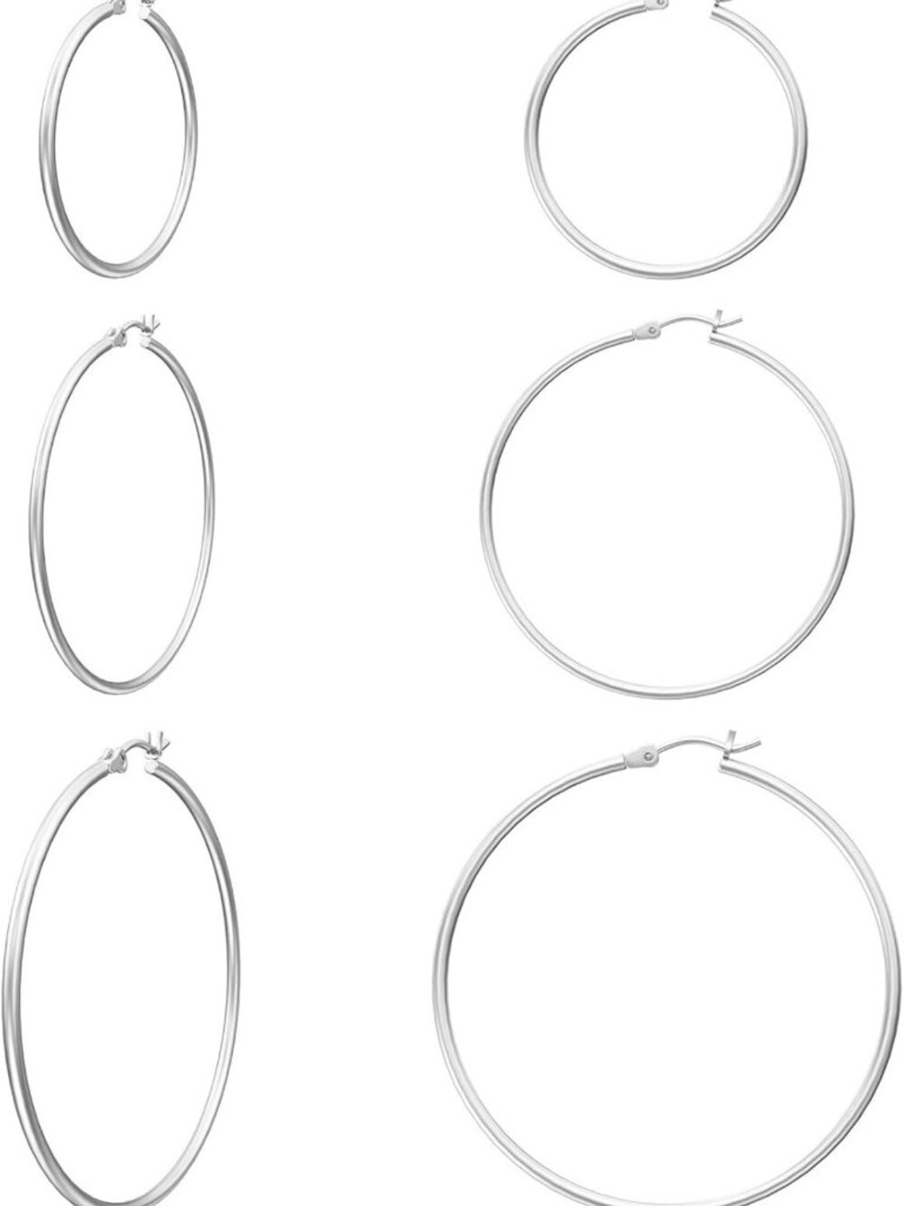 Stylish 14K Gold Plated Hoop Earrings for Women - Elegant Fashion Jewelry